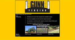 Desktop Screenshot of gunnfencing.com.au